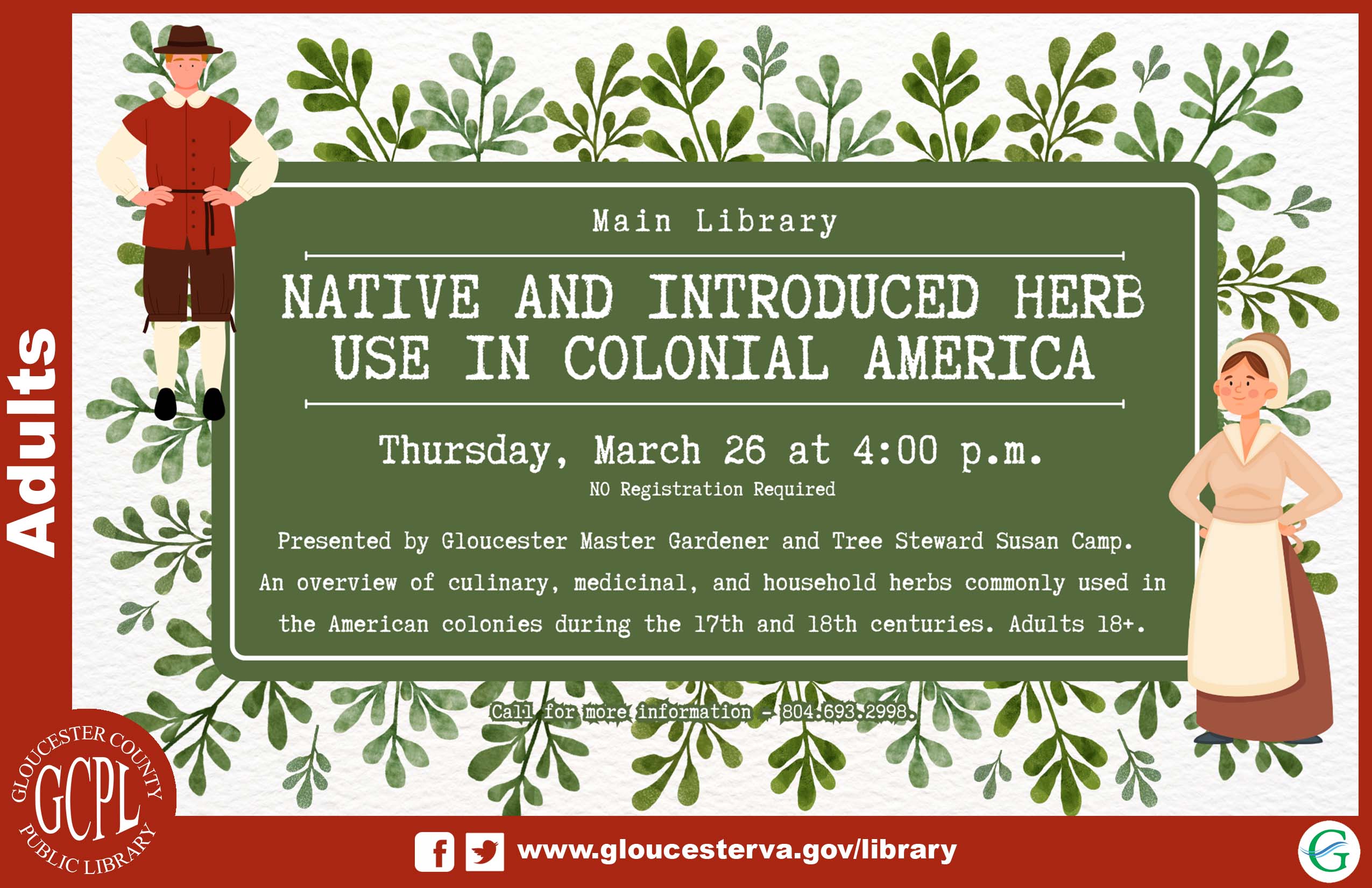 Native and Introduced Herb Use In The Colonial America